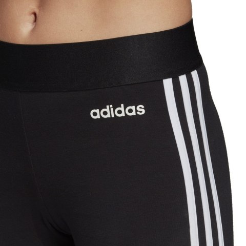 Legginsy damskie adidas Essentials 3 Stripes Tight czarne DP2389 Legginsy damskie adidas Essentials 3 Stripes Tight czarne DP2389