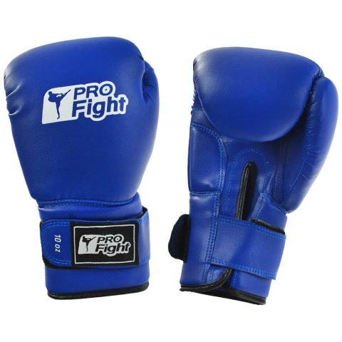 Rękawice bokserskie Profight PVC niebieskie Rękawice bokserskie Profight PVC niebieskie