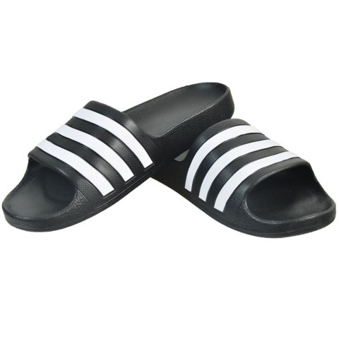 Klapki dla dzieci adidas Adilette Aqua K czarne F35556 Klapki dla dzieci adidas Adilette Aqua K czarne F35556