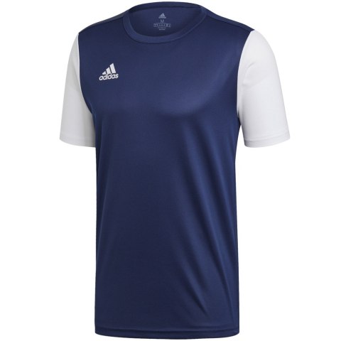 Koszulka dla dzieci adidas Estro 19 Jersey JUNIOR granatowa DP3219/DP3232 Koszulka dla dzieci adidas Estro 19 Jersey JUNIOR granatowa DP3219/DP3232