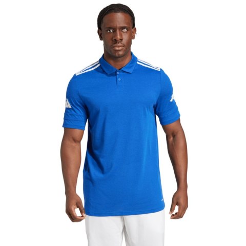 Koszulka męska adidas Squadra 25 Polo niebieska JW0890 Koszulka męska adidas Squadra 25 Polo niebieska JW0890