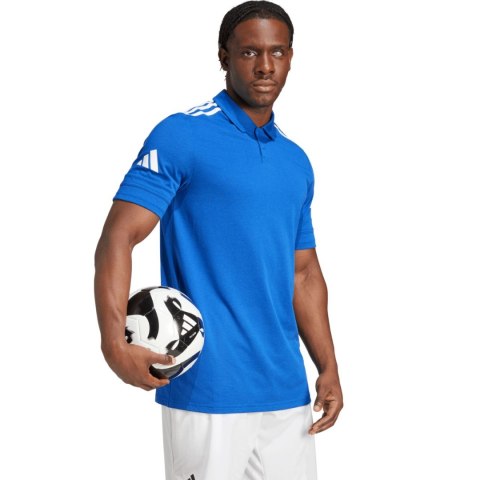 Koszulka męska adidas Squadra 25 Polo niebieska JW0890 Koszulka męska adidas Squadra 25 Polo niebieska JW0890