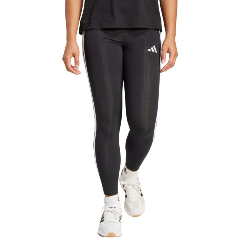 Legginsy damskie adidas Essentials 3-Stripes Cotton czarne JE0072