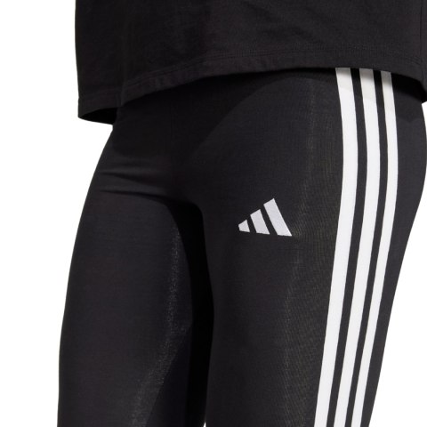 Legginsy damskie adidas Essentials 3-Stripes Cotton czarne JE0072