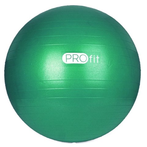 Piłka gimnastyczna Profit 85 cm zielona z pompką DK 2102 Piłka gimnastyczna Profit 85 cm zielona z pompką DK 2102