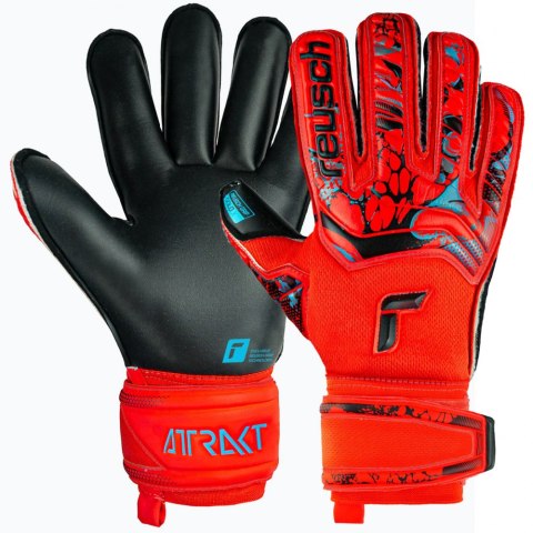 Rękawice Reusch Attrakt Gold Roll Finger 53 70 137 3333 Rękawice Reusch Attrakt Gold Roll Finger 53 70 137 3333