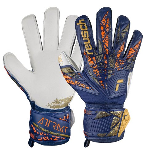 Rękawice Reusch Attrakt Grip 54 70 815 4410 Rękawice Reusch Attrakt Grip 54 70 815 4410