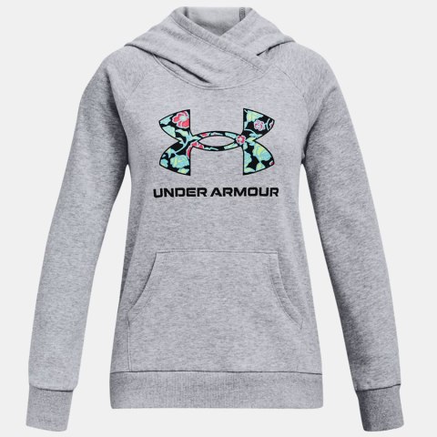 Bluza UA Girl's Rival Logo Hoodie 1366399 035 Bluza UA Girl's Rival Logo Hoodie 1366399 035