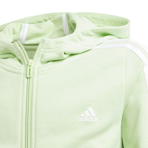 Bluza adidas 3 Stripes Full-Zip Hoodie girls IS2632 Bluza adidas 3 Stripes Full-Zip Hoodie girls IS2632