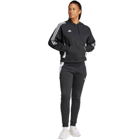 Bluza damska adidas Tiro 24 Hooded czarna IJ5607 Bluza damska adidas Tiro 24 Hooded czarna IJ5607