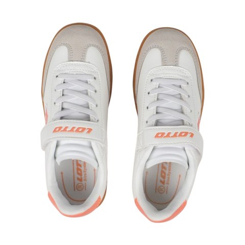 Buty dla dzieci Lotto Vintal MF białe 2600252K 1025 Buty dla dzieci Lotto Vintal MF białe 2600252K 1025