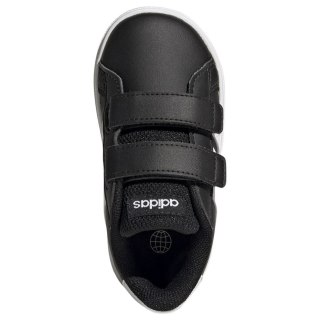 Buty dla dzieci adidas Grand Court 2.0 Hook and Loop czarne GW6523