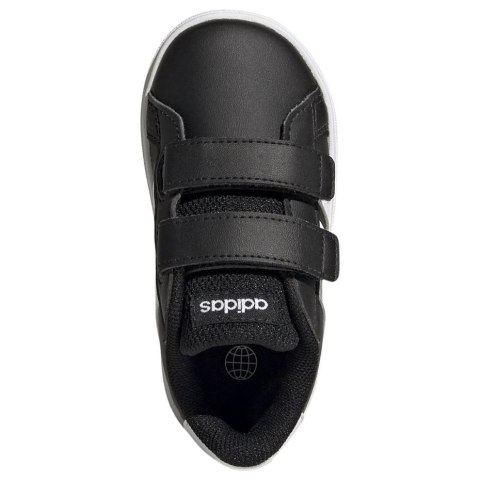 Buty dla dzieci adidas Grand Court 2.0 Hook and Loop czarne GW6523 Buty dla dzieci adidas Grand Court 2.0 Hook and Loop czarne GW6523