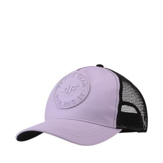 Czapka z daszkiem dla dzieci 4F U389 jasny fiolet 4FJWSS25ACABU389 52S