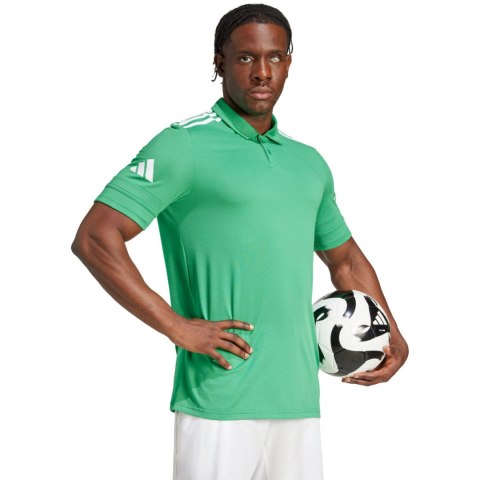 Koszulka męska adidas Squadra 25 Polo zielona JY3416 Koszulka męska adidas Squadra 25 Polo zielona JY3416