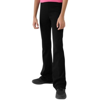 Legginsy dla dziewczynki 4F CAS F199 głęboka czerń 4FJWSS25TTIGF199 20S