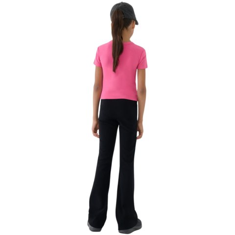 Legginsy dla dziewczynki 4F CAS F199 głęboka czerń 4FJWSS25TTIGF199 20S