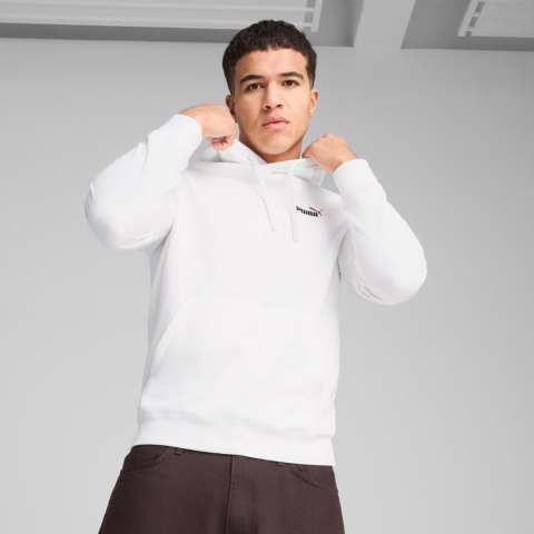 Bluza męska Puma Ess 2 Color Small No.1 Logo Hoodie TR biała 684719 02 Bluza męska Puma Ess 2 Color Small No.1 Logo Hoodie TR biała 684719 02
