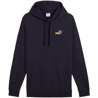 Bluza męska Puma Ess 2 Color Small No.1 Logo Hoodie TR granatowa 684719 16