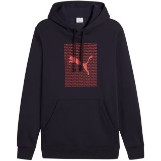 Bluza męska Puma Ess Logo Lab Hoodie FL granatowa 684669 16