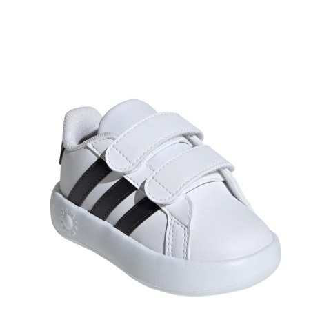 Buty dla dzieci adidas Grand Court 2.0 biało-czarne ID5271 Buty dla dzieci adidas Grand Court 2.0 biało-czarne ID5271