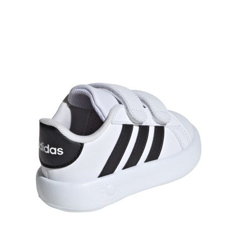 Buty dla dzieci adidas Grand Court 2.0 biało-czarne ID5271 Buty dla dzieci adidas Grand Court 2.0 biało-czarne ID5271