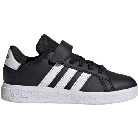 Buty dla dzieci adidas Grand Court 2.0 czarne IE5995 Buty dla dzieci adidas Grand Court 2.0 czarne IE5995
