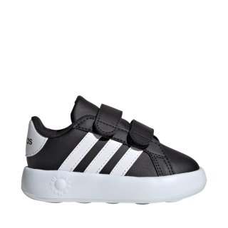 Buty dla dzieci adidas Grand Court 2.0 czarno-białe ID5272