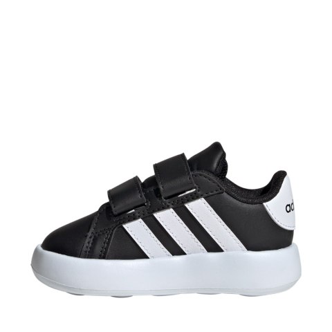 Buty dla dzieci adidas Grand Court 2.0 czarno-białe ID5272 Buty dla dzieci adidas Grand Court 2.0 czarno-białe ID5272