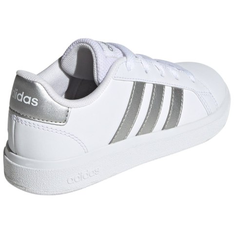 Buty dla dzieci adidas Grand Court Lifestyle Tennis Lace-Up białe GW6506 Buty dla dzieci adidas Grand Court Lifestyle Tennis Lace-Up białe GW6506