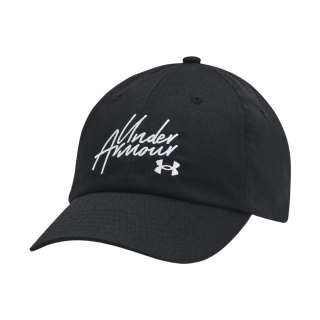 Czapka z daszkiem damska Under Armour Sportstyle Adj OSFM czarna 1369790 003