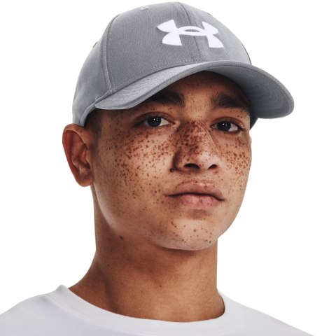 Czapka z daszkiem męska Under Armour Blitzing jasnoszara 1376700 035 Czapka z daszkiem męska Under Armour Blitzing jasnoszara 1376700 035