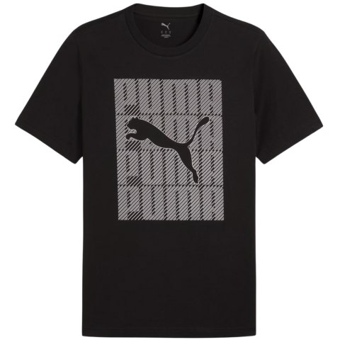 Koszulka męska Puma Graphics Wording Tee czarna 684825 01 Koszulka męska Puma Graphics Wording Tee czarna 684825 01