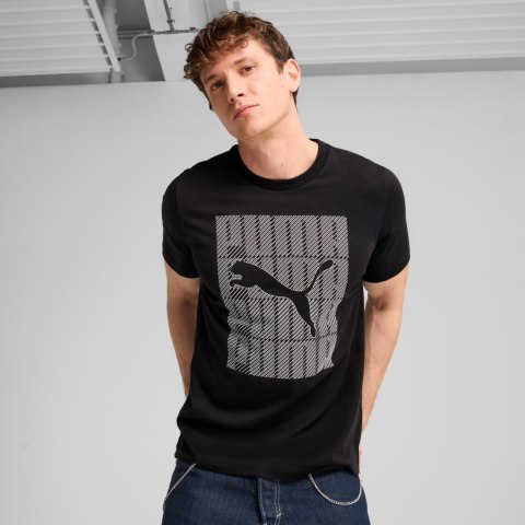 Koszulka męska Puma Graphics Wording Tee czarna 684825 01 Koszulka męska Puma Graphics Wording Tee czarna 684825 01