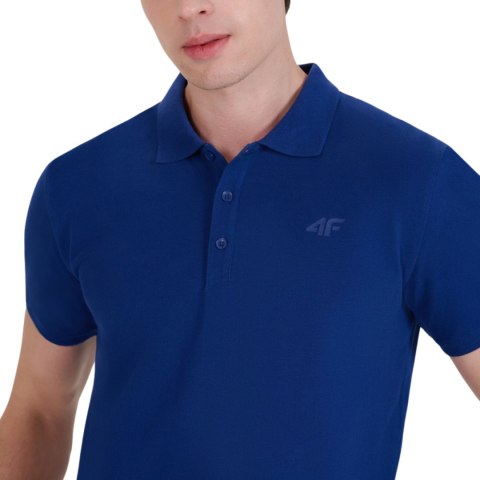 Koszulka męska polo 4F M366 granatowa 4FWMM00TPTSM366 031S Koszulka męska polo 4F M366 granatowa 4FWMM00TPTSM366 031S