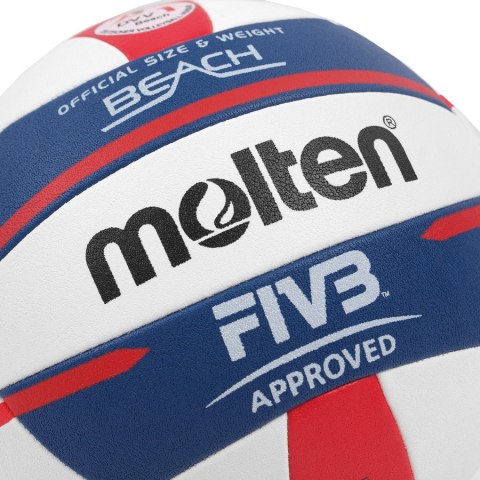 Piłka siatkowa Molten plażowa V5B5000-DE FIVB DVV1 Piłka siatkowa Molten plażowa V5B5000-DE FIVB DVV1