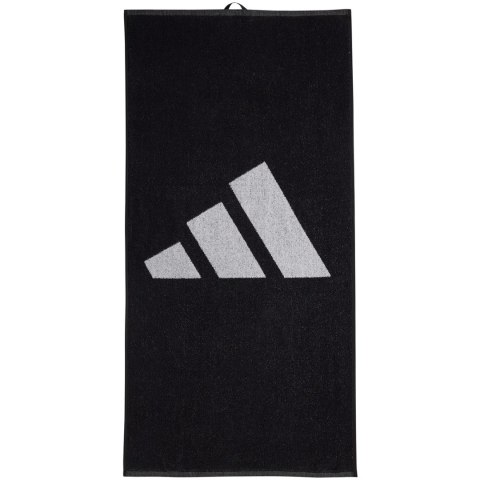 Ręcznik adidas 3BAR S czarno-biały IU1290 Ręcznik adidas 3BAR S czarno-biały IU1290