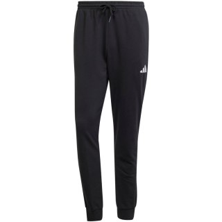 Spodnie męskie adidas Essentials Feel Cozy French Terry czarne JE3854