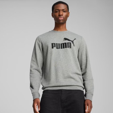 Bluza męska Puma ESS No.1 Logo Crew TR szara 682560 03 Bluza męska Puma ESS No.1 Logo Crew TR szara 682560 03