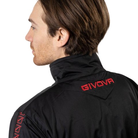 Dres Givova Tuta Visa Black czarno-czerwony TR018 1012B Dres Givova Tuta Visa Black czarno-czerwony TR018 1012B