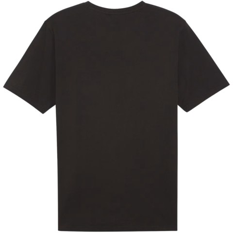 Koszulka męska Puma Team Rise Logo Jersey Cotton czarna 658705 03 Koszulka męska Puma Team Rise Logo Jersey Cotton czarna 658705 03