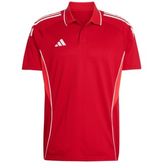 Koszulka męska adidas Tiro 25 Competition Polo czerwona JY1805