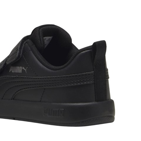 Buty dla dzieci Puma Courtflex V3 V PS czarne 397642 01 Buty dla dzieci Puma Courtflex V3 V PS czarne 397642 01