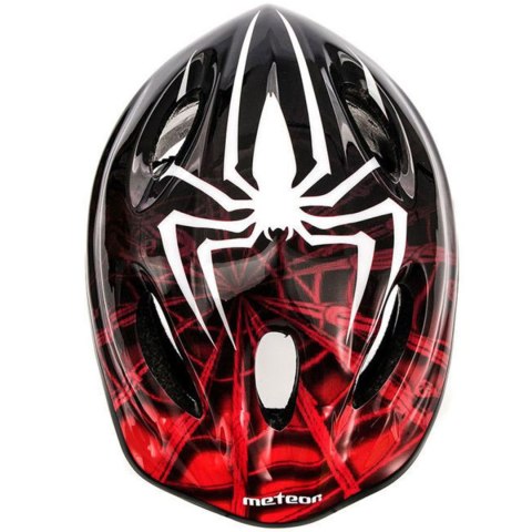 Kask Meteor MV5-2 Spider S 48-52 cm czarno-czerwony 23222 Kask Meteor MV5-2 Spider S 48-52 cm czarno-czerwony 23222