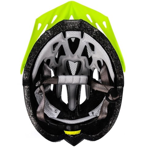 Kask rowerowy Meteor Gruver M 55-58 cm biało-zielony 24801 Kask rowerowy Meteor Gruver M 55-58 cm biało-zielony 24801