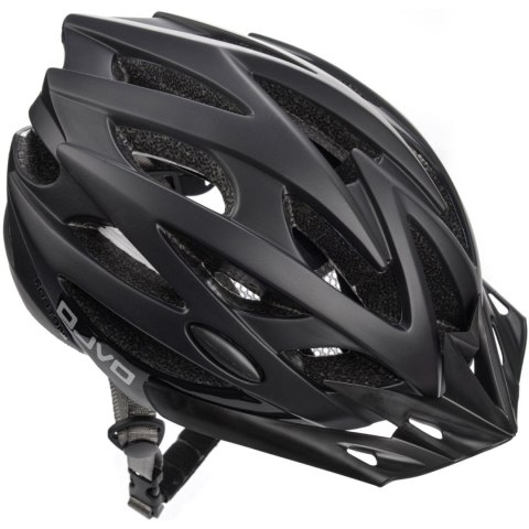 Kask rowerowy Meteor Ovlo M 55-58 cm czarny 16857 Kask rowerowy Meteor Ovlo M 55-58 cm czarny 16857