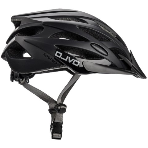 Kask rowerowy Meteor Ovlo M 55-58 cm czarny 16857 Kask rowerowy Meteor Ovlo M 55-58 cm czarny 16857