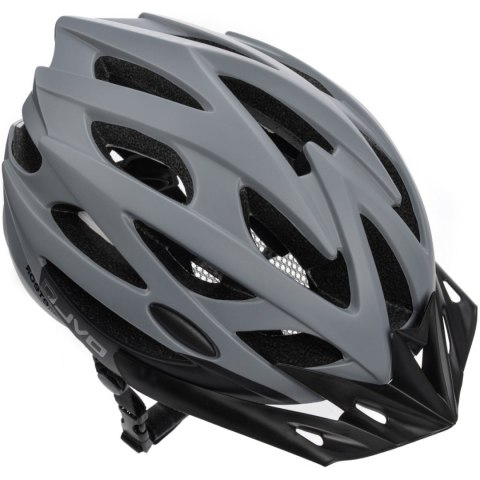 Kask rowerowy Meteor Ovlo M 55-58 cm szary 16866 Kask rowerowy Meteor Ovlo M 55-58 cm szary 16866