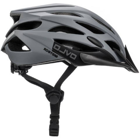 Kask rowerowy Meteor Ovlo M 55-58 cm szary 16866 Kask rowerowy Meteor Ovlo M 55-58 cm szary 16866