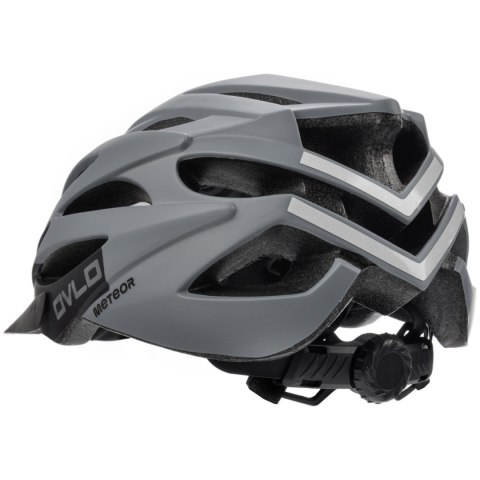 Kask rowerowy Meteor Ovlo M 55-58 cm szary 16866 Kask rowerowy Meteor Ovlo M 55-58 cm szary 16866